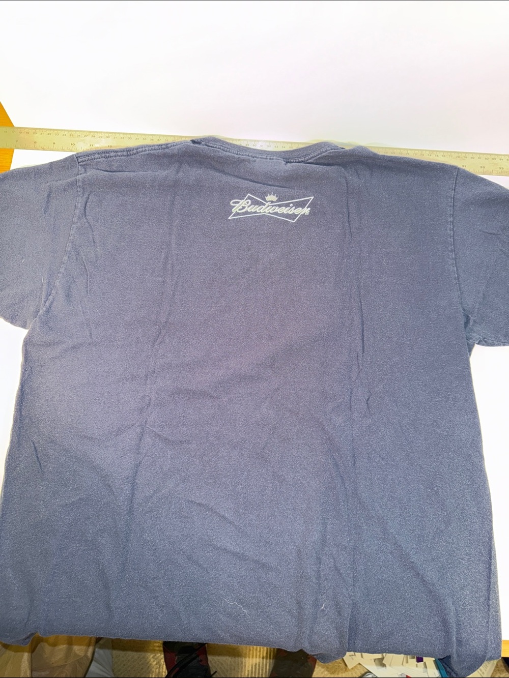 Seattle Seahawks Navy Graphic Tee, Budweiser - Picture 7 of 7